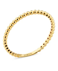Devata Beaded Ball Ring 14K Gold