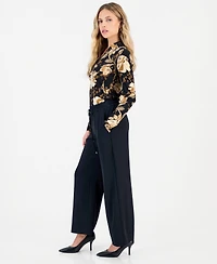 I.n.c. International Concepts Petite Wide-Leg High-Waisted Pants, Macy's Exclusive