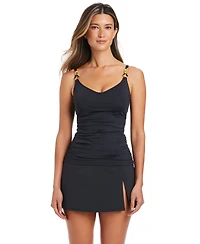 Bleu by Rod Beattie Women's Scoop Neck Underwire Tankini Top