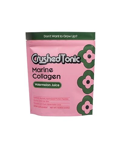 Crushed Tonic Watermelon Juice Marine Collagen Powder