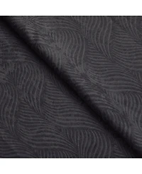 Superior Wave Geometric Washable Room Darkening Blackout Curtains