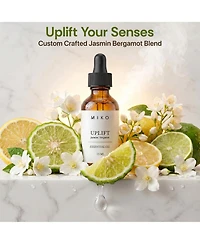 Miko Uplift Essential Oil Blend with Jasmine and Bergamot for Energy and Clarity Made in Usa 15ml