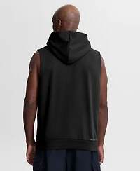Nike Men's Black San Francisco Giants Authentic Collection Standard Issue Dri-fit Sleeveless Hoodie
