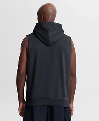 Nike Men's Navy Detroit Tigers Authentic Collection Standard Issue Dri-fit Sleeveless Hoodie