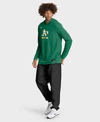 Nike Men's Kelly Green Athletics Authentic Collection Dri-fit Long Sleeve Hoodie