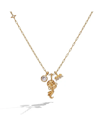 Alex and Ani Aquarius Zodiac Charm Cluster Necklace