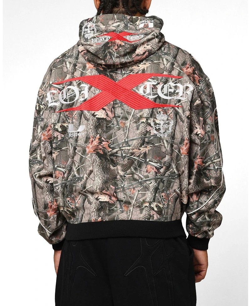 Loiter Mens Fracture Hoodie - Real Tree Camo