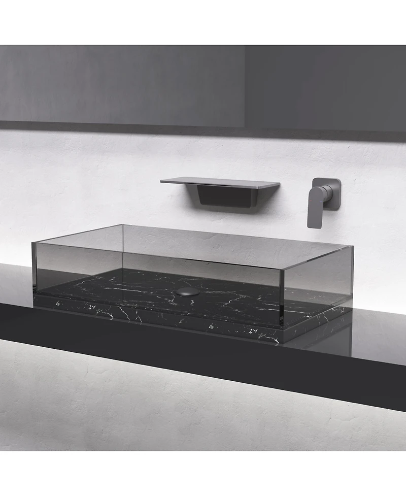 Phying Waterfall Bathroom Sink Faucet
