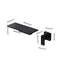 Phying Waterfall Bathroom Sink Faucet
