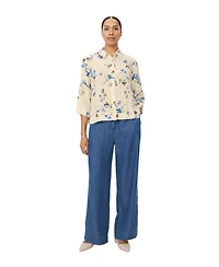 Masai Copenhagen Women's MaIbilisan Floral Print Blouse