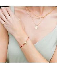 Mantra Angel Number Threads Bracelet