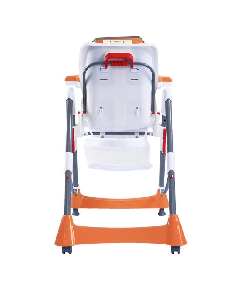 Gouun Toddler Foldable High Chair with 5-Position Adjustable Tray