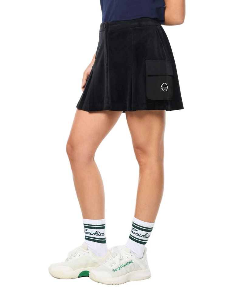 Sergio Tacchini Women's Adele Velour Skirt