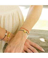 Mantra Clover Good Luck Bracelet