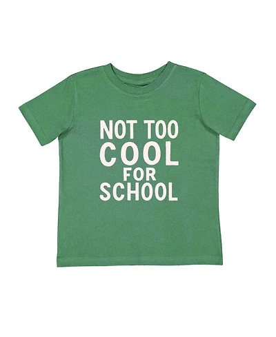 Sweet Wink Big Boys Not Too Cool For School Short Sleeve T-Shirt