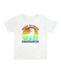 Sweet Wink Little Boys Ready to Crush Kindergarten Short Sleeve T-Shirt
