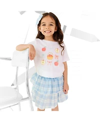 Sweet Wink Big Girls Plaid Skirt