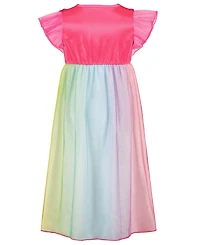 Disney Princess Toddler Girls' 2T-5T Fantasy Flutter-Sleeve Party Gown