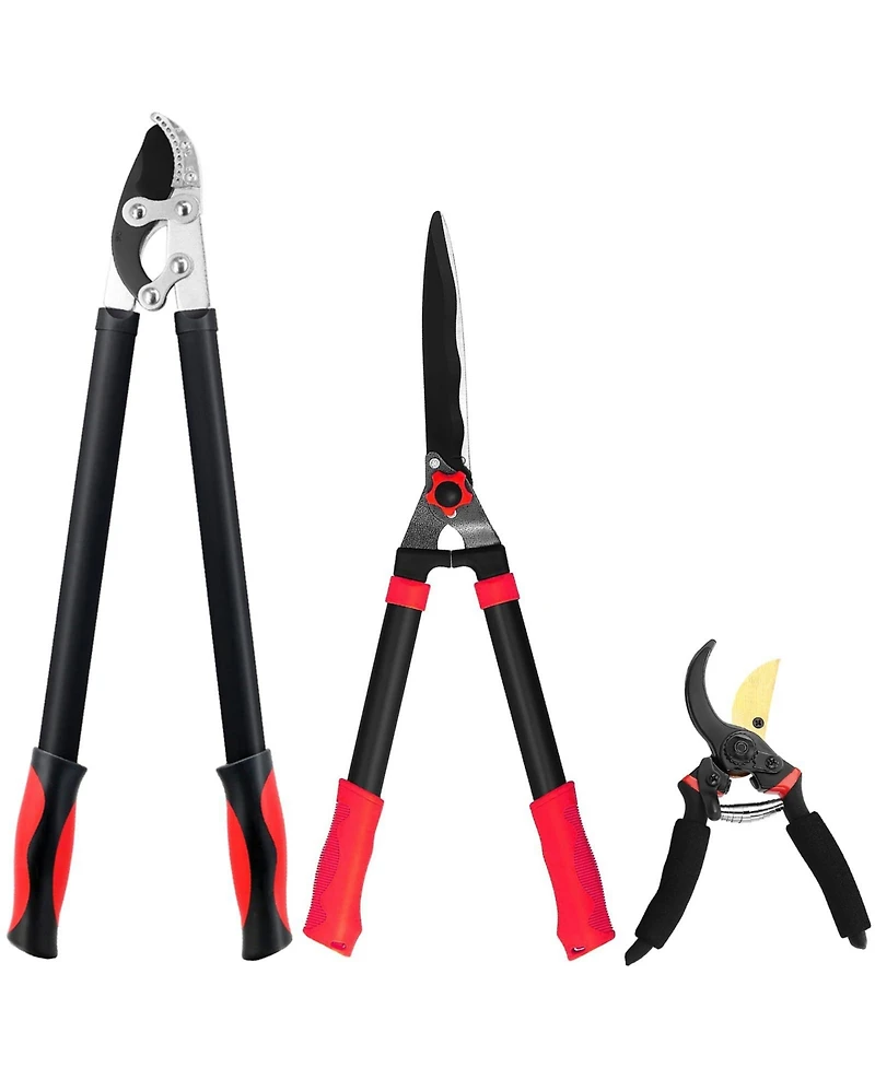 Xdovet Loppers Hedge Shears Pruners Set Garden Clippers Kit