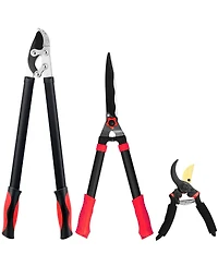 Xdovet Loppers Hedge Shears Pruners Set Garden Clippers Kit