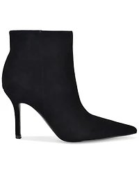 Nine West Women's Galz Suede Ankle Pointed Toe Dress Booties