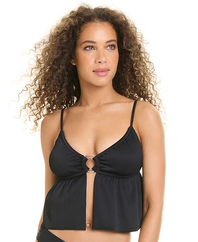 Sanctuary Women's Moonlight Tides Scoop Neck Tankini Top