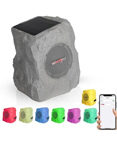 5 Core Outdoor Rock Speakers 100W Bluetooth Waterproof Landscape Speaker for Patio Pool Outdoor