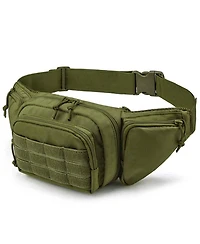 Seamless Outdoors Military Tactical Fanny Pack - Camouflage Waist Bag for Hiking