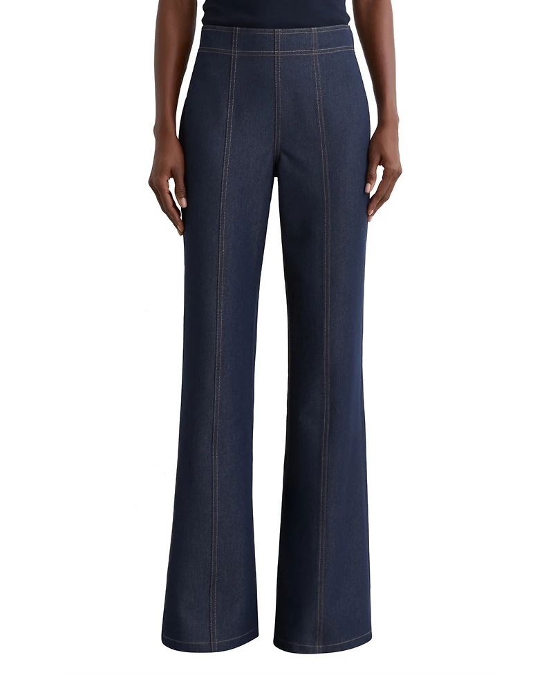 Reiss Women's Edie Flare Leg Jeans