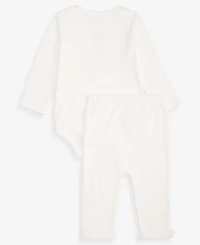 First Impressions Baby 0M-24M Hi Bodysuit & Pants, 2-Piece Set, Macy's Exclusive