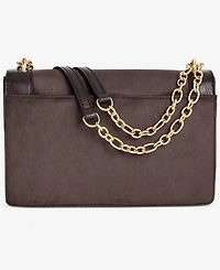 I.n.c International Concepts Ajae Faux-Suede Stud Shoulder Bag, Macy's Exclusive