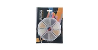 John Bead 8-Slot Jump Rings Jewelry Findings Kit Assortment, 1200pieces