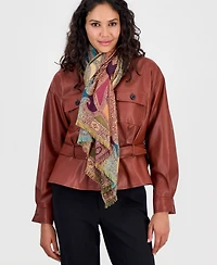 I.n.c. International Concepts All Over Paisley with Lurex Scarf, Macy's Exclusive