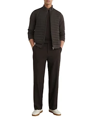 Reiss Men's Freddie Quilted Hybrid Jacket