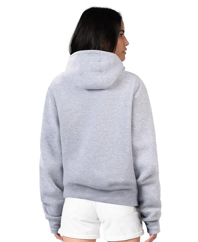 G-iii 4Her by Carl Banks Women's Heather Gray Minnesota Wild Heart Pullover Hoodie