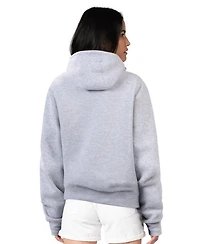 G-iii 4Her by Carl Banks Women's Heather Gray Minnesota Wild Heart Pullover Hoodie