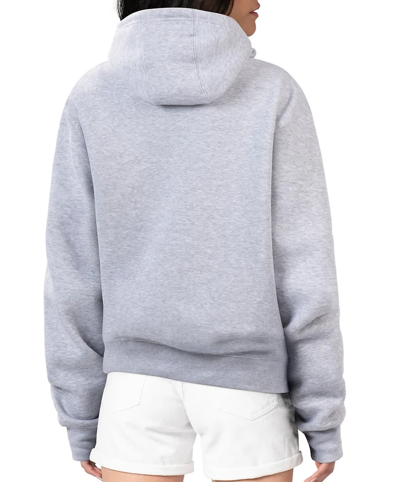 G-iii 4Her by Carl Banks Women's Heather Gray Buffalo Sabres City Graphic Fleece Pullover Hoodie