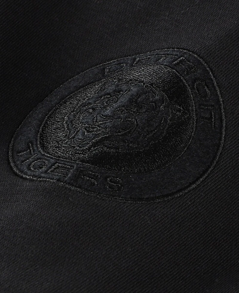 Mitchell & Ness Men's Black Detroit Tigers Phantom Fleece Crewneck Sweatshirt