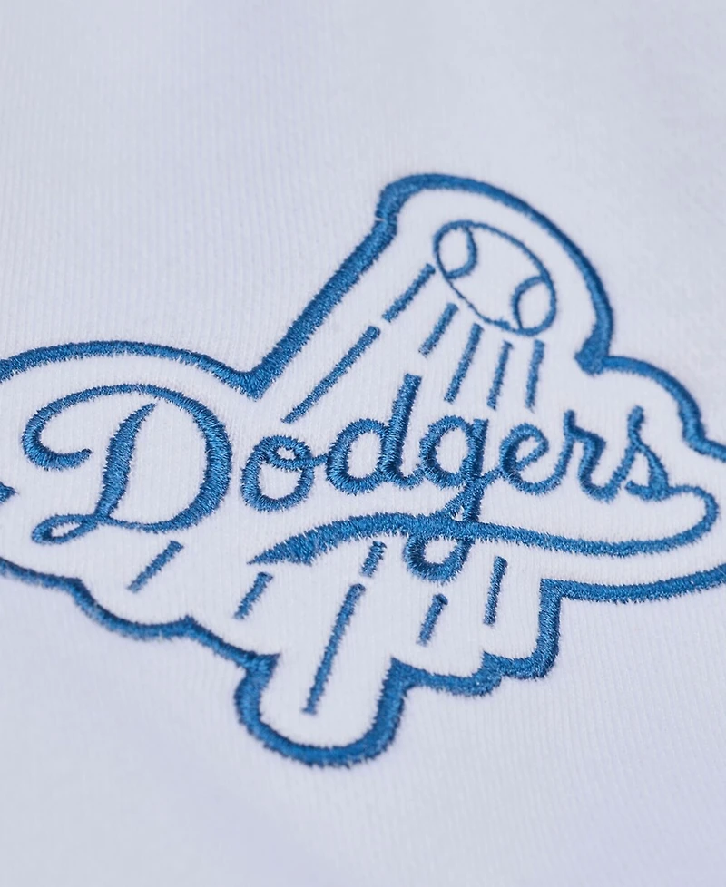 Mitchell & Ness Men's White Los Angeles Dodgers Arctic Fleece Sweatshirt