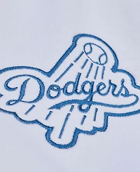 Mitchell & Ness Men's White Los Angeles Dodgers Arctic Fleece Sweatshirt