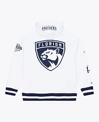 Mitchell & Ness Men's White Florida Panthers Arctic Fleece Hoodie