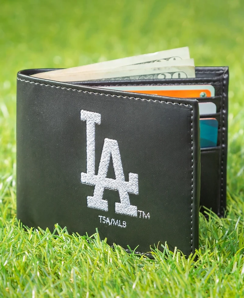 Evergreen Enterprises Los Angeles Dodgers Synthetic Leather Embroidered Bifold Wallet