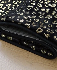 Juicy Couture Metallic Leopard Foil Print Runner Rug, 72" x 24"