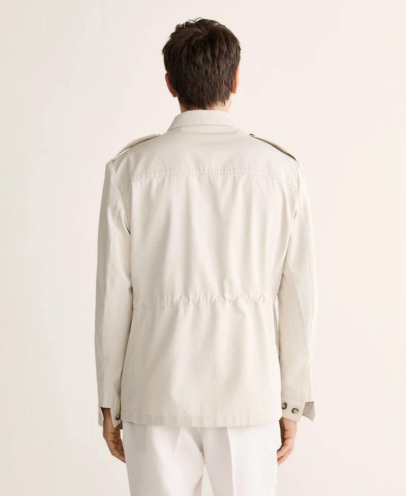 Mango Men's Italian Cotton Jacket