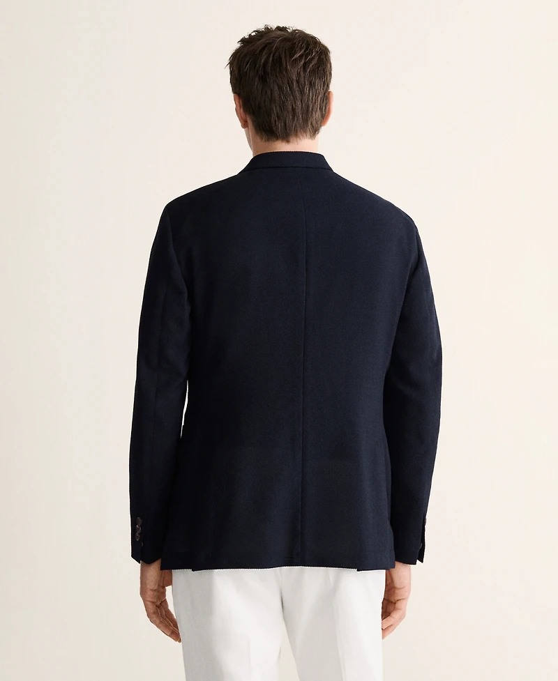 Mango Men's Slim-Fit Wool Blazer