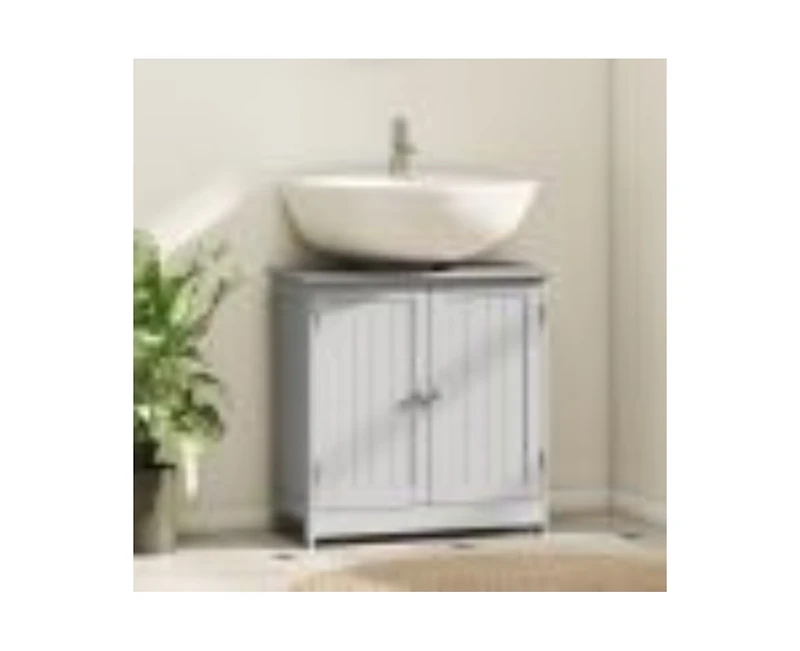 Busdays Bathroom Vanity Cabinet Under Sink Cabinet with 2 Doors and Adjustable Shelf