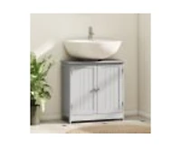 Busdays Bathroom Vanity Cabinet Under Sink Cabinet with 2 Doors and Adjustable Shelf