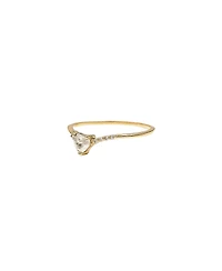 Bearfruit Jewelry 14k Gold Plating Bella Heart Ring Trendy Minimalist Dainty