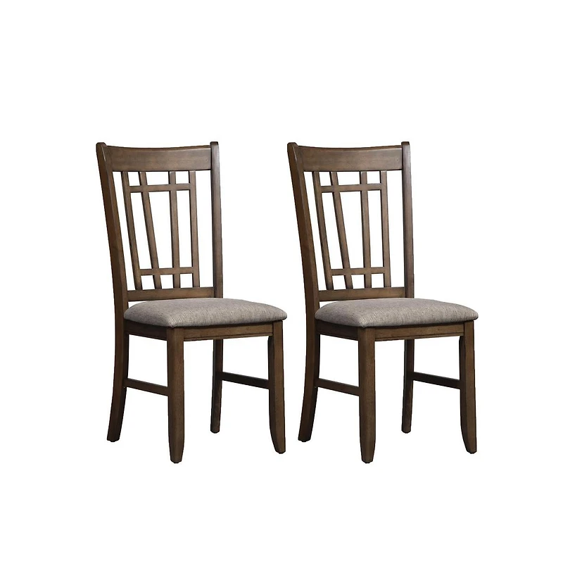 Liberty Furniture Industries, Inc Santa Rosa Lattice Back Side Chair-Set of 2