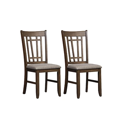 Liberty Furniture Industries, Inc Santa Rosa Lattice Back Side Chair-Set of 2